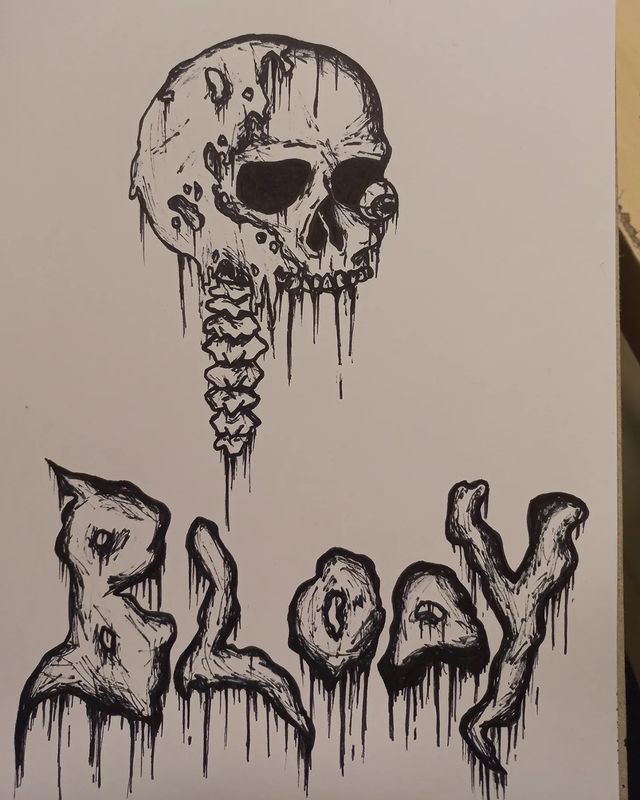 Skull Drawing